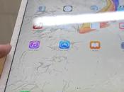Primo drop test iPad 12.9 pollici, caduta circa metro!