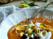 Crema zucca funghi yogurt greco Pumpking mushrooms cream with greek