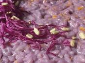 Risotto cavolo viola burro semi girasole