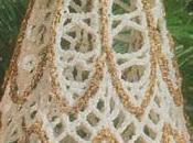 Decorazioni uncinetto Natale: campanelle bianco