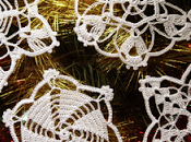 Decorazioni uncinetto Natale: Fiocchi neve decorare l'albero