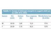 Dieta bilancio energetico