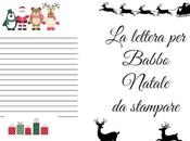 Lettera babbo natale stampare gratis