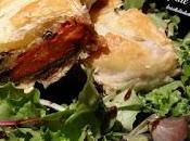 Strudel salato avanzi: verdure grigliate, caprino patè d'olive