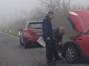 PAVIA. nuovo incidente Cabella, mesi dopo nello stesso punto primo. difficoltà traffico crescente.