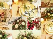 Calligrafia fiori