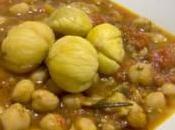 Zuppa ceci castagne