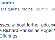 News Outlander trovato Roger Wakefield