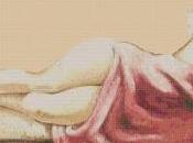 Schema punto croce: Nudo donna_1