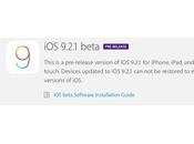 9.2.1 beta Apple rilascia agli sviluppatori [Aggiornato rilasciata anche versione tester pubblici]