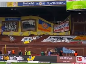 (VIDEO)La coreografia tutto stadio tifosi dell'Eintracht Braunschweiger celebrare anni