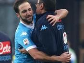 Sarri: “Higuain troppo sensibile, ecco cosa successo nell’intervallo”