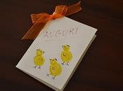 Cartoncini Primavera Pasqua Impronte Delle Dita