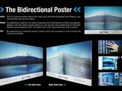 Washin Optical: poster bidirezionale