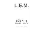 Silvia Idili Paolo Pibi "636km" L.E.M. cura Conta