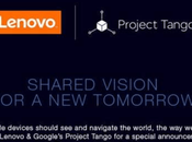 Lenovo Google annunciano Project Tango Gennaio