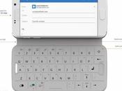 Trasforma Samsung Edge smartphone QWERTY