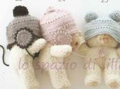 gentile richiesta...schemi cappelli crochet paraorecchi bimbi Crochet hats kids with earflaps, free charts