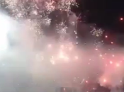 (VIDEO)Tampico Madero pyroshow Coyotes Tlaxcala 9.1.2016