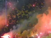 (VIDEO)Grande festa tifosi Peñarol primo Clásico 2016 Nacional