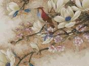 Schema punto croce: Ramo fiorito