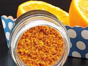 Condimento homemade: polvere arancia