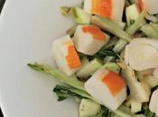 Surimi puntarelle marinate
