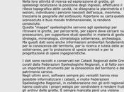 WISH portale nazionale catasti speleologia nuovo line!
