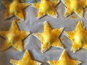 Stelle sfoglia ricotta salame