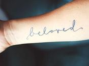 Tatuaggi minimal: word tattoo