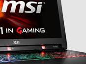 gaming machine GT72S Tobii l'eye tracking adesso disponibile