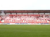 (VIDEO)Hallescher fans choreography Dinamo Dresden