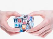 Kiev, Ukraine February 2013 hands holding rubiks cube with logotypes well-known social media brands. Include Facebook, YouTube, Twitter, Google Plus, Instagram, Vimeo, Flickr, Myspace, Tumblr, Livejournal, Foursquare other logos.