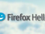 Come effettuare conversazioni audio video Firefox Hello.