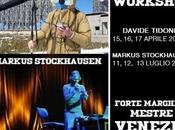 Davide Tidoni Markus Stockhausen workshop Mestre (VE) Live Arts Cultures aprile/luglio 201&amp;rlm;6.