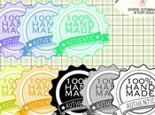 digital sticker hand made