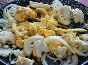 Cavolfiori ceci curry curcuma
