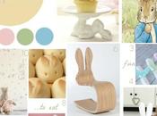 moodboard wednesday Easter bunny inspired
