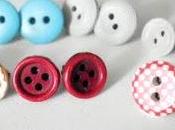 orecchini vite buttons bottoni vintage parade colors