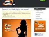 file sharing completamente web: Fusteeno