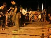 Vietnam tradizionale Bambu' dance