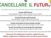 pistoiese lancia campagna “Tagliare presente cancellare futuro”