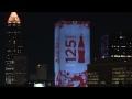 Coca Cola festeggia suoi anni spettacolare Projection
