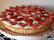 Crostata crema chantilly fragole