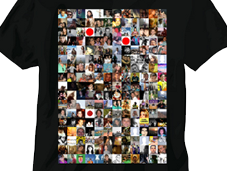T-Shirt Facebook vostri amici