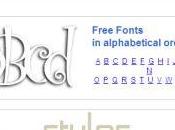 Migliaia font gratis eZeeFonts