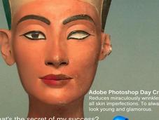 Nefertiti adobe photoshop cream