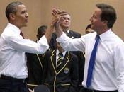 Barack Obama mostra Cameron ping pong proprio frana