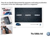 Volkswagen: pubblicità… commestibile!