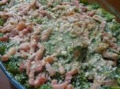 Conchiglie crema spinaci dadolata pancetta gratinate forno